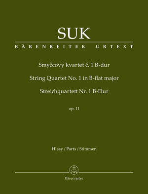 Suk: String Quartet No. 1 in B-flat Major, Op. 11