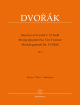 Dvořák: String Quartet No. 5 in F Minor, Op. 9
