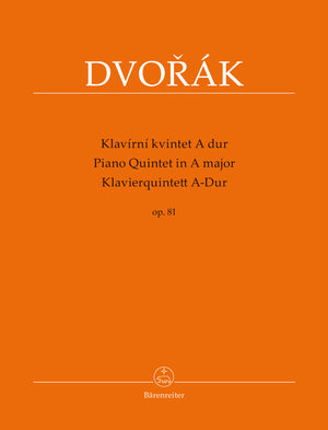 Dvořák: Piano Quintet in A Major, Op. 81