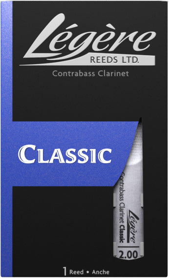 Légère Classic Bb Contrabass Clarinet Reeds