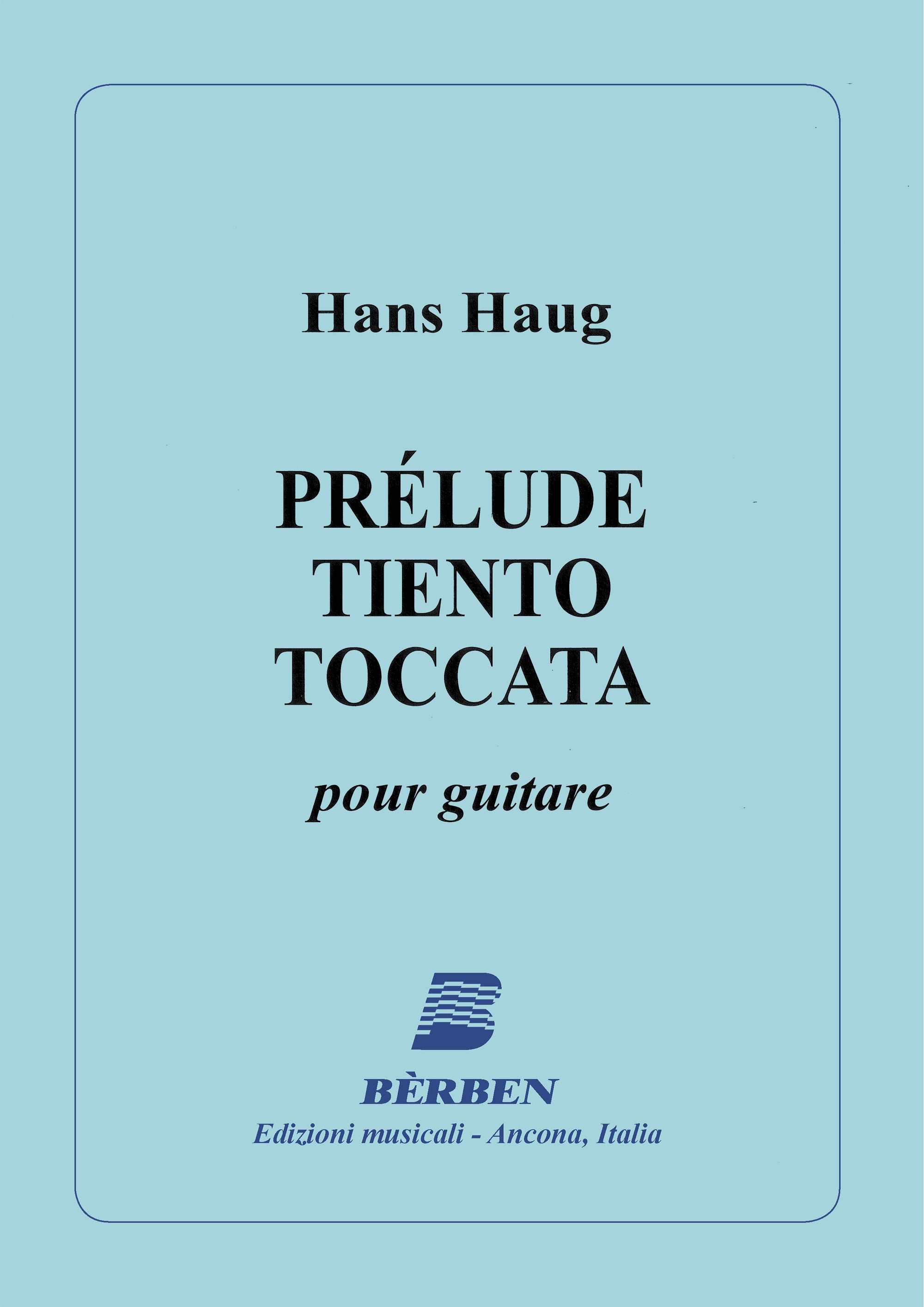 Haug: Prélude, Tiento & Toccata