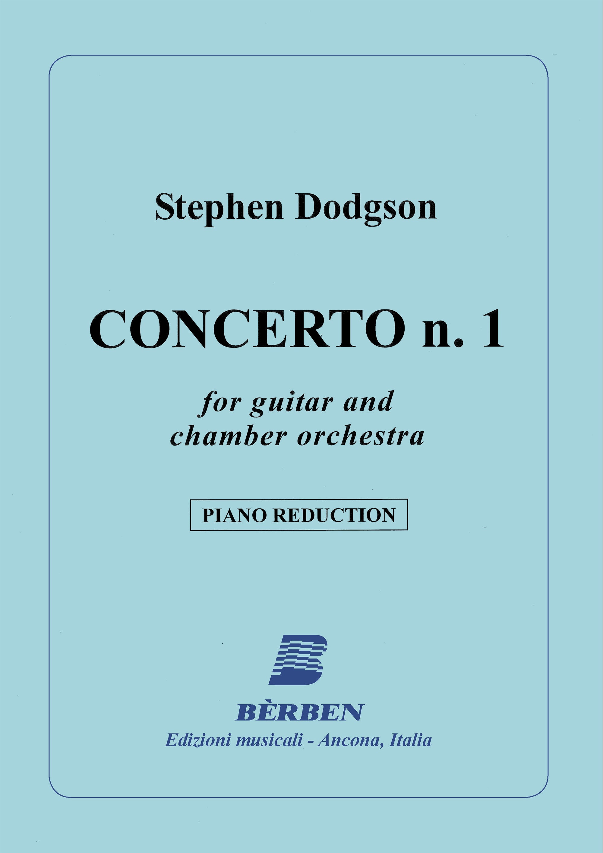 Dodgson: Guitar Concerto No. 1