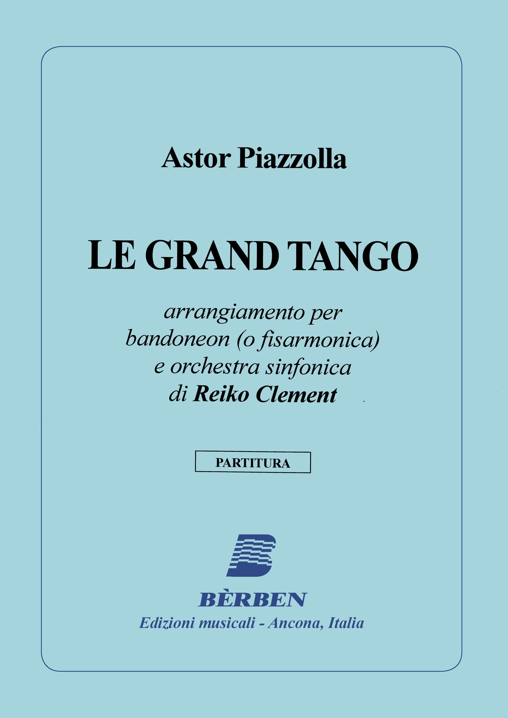 Piazzolla: Le grand tango (arr. for bandoneon & orchestra)
