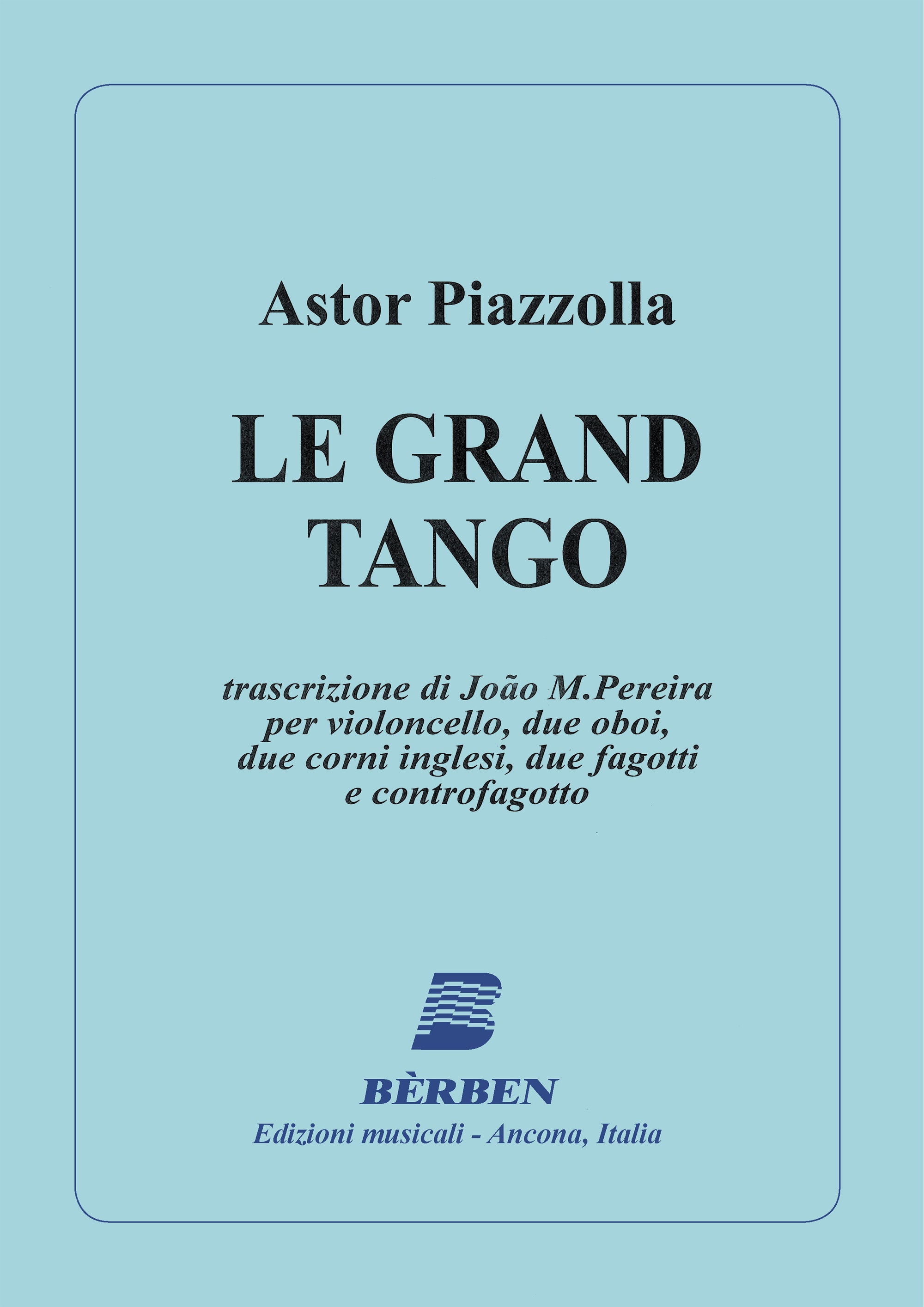Piazzolla: Le grand tango (arr. for wind sextet)