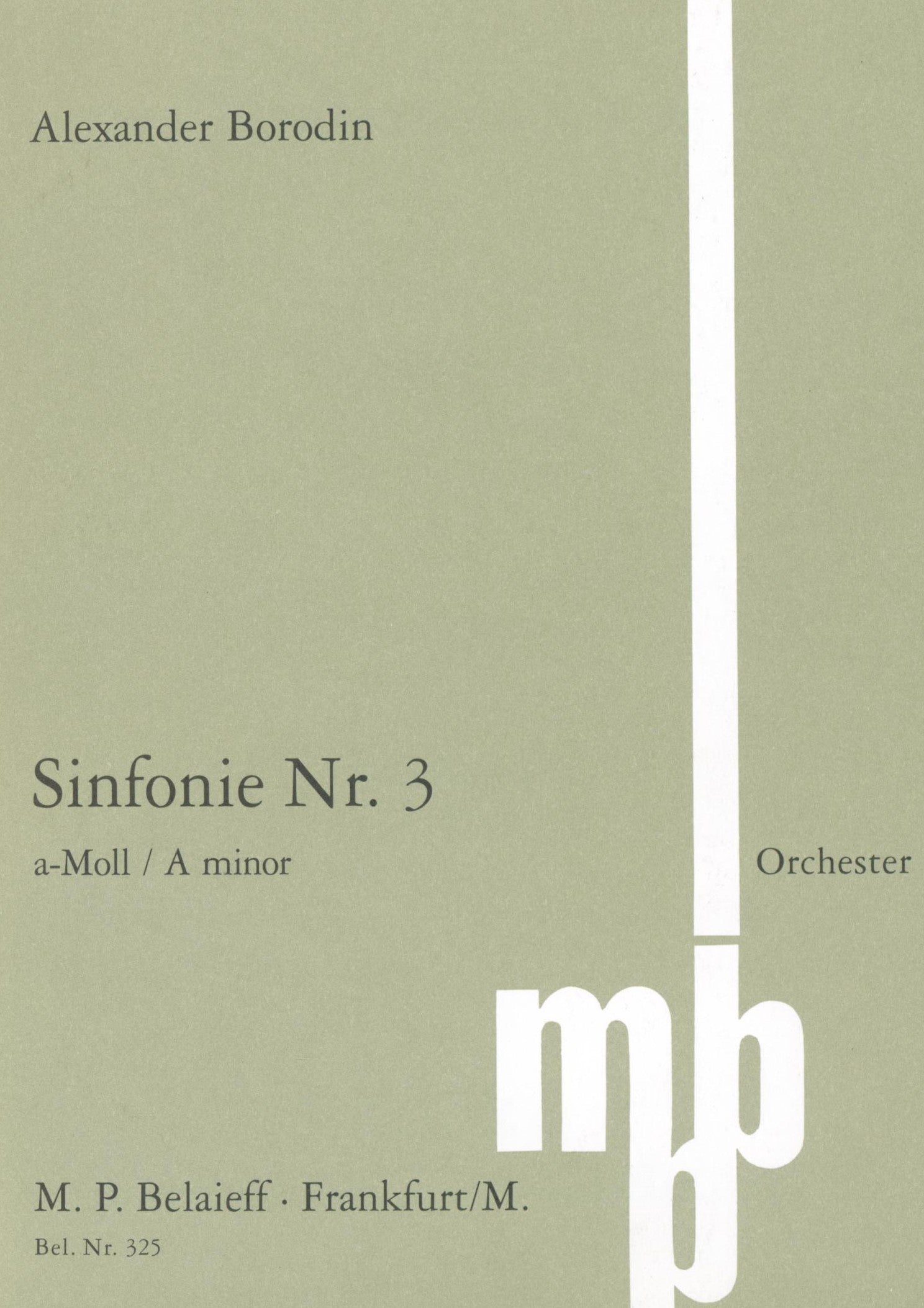 Borodin: Symphony No. 3 in A Minor
