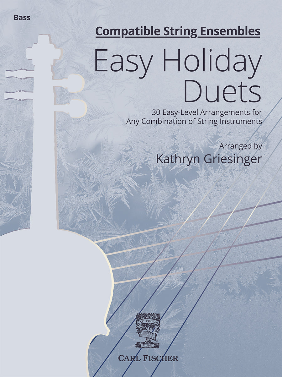 Easy Holiday Duets for Double Bass