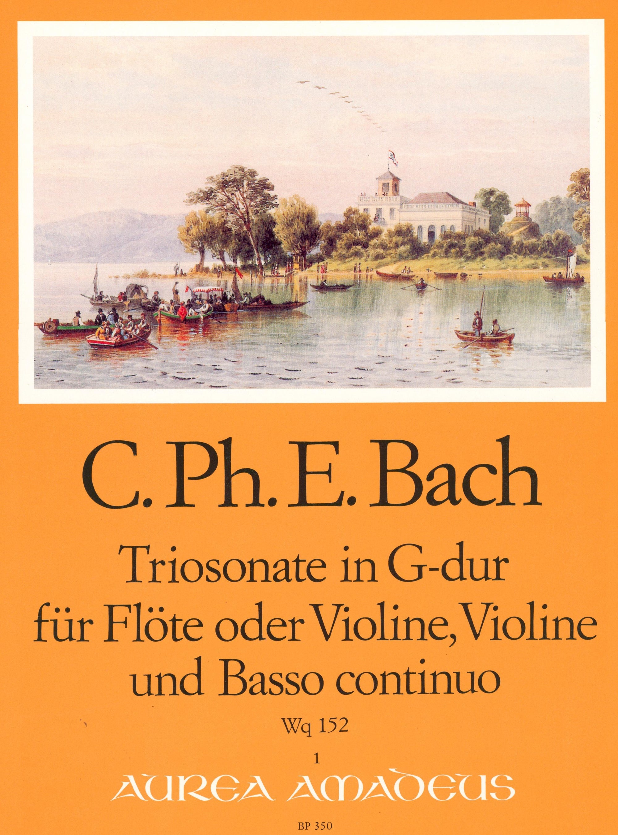 C.P.E. Bach: Trio Sonata in G Major, Wq. 152