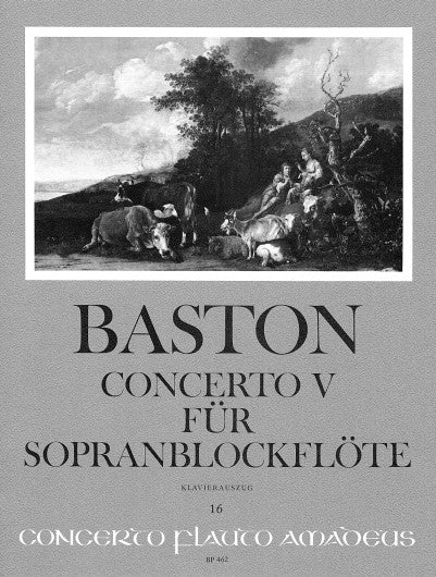 Baston: Recorder Concerto No. 5 in C Major