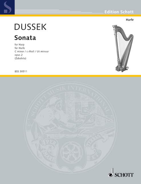Dussek: Harp Sonata in C Minor, Op. 2