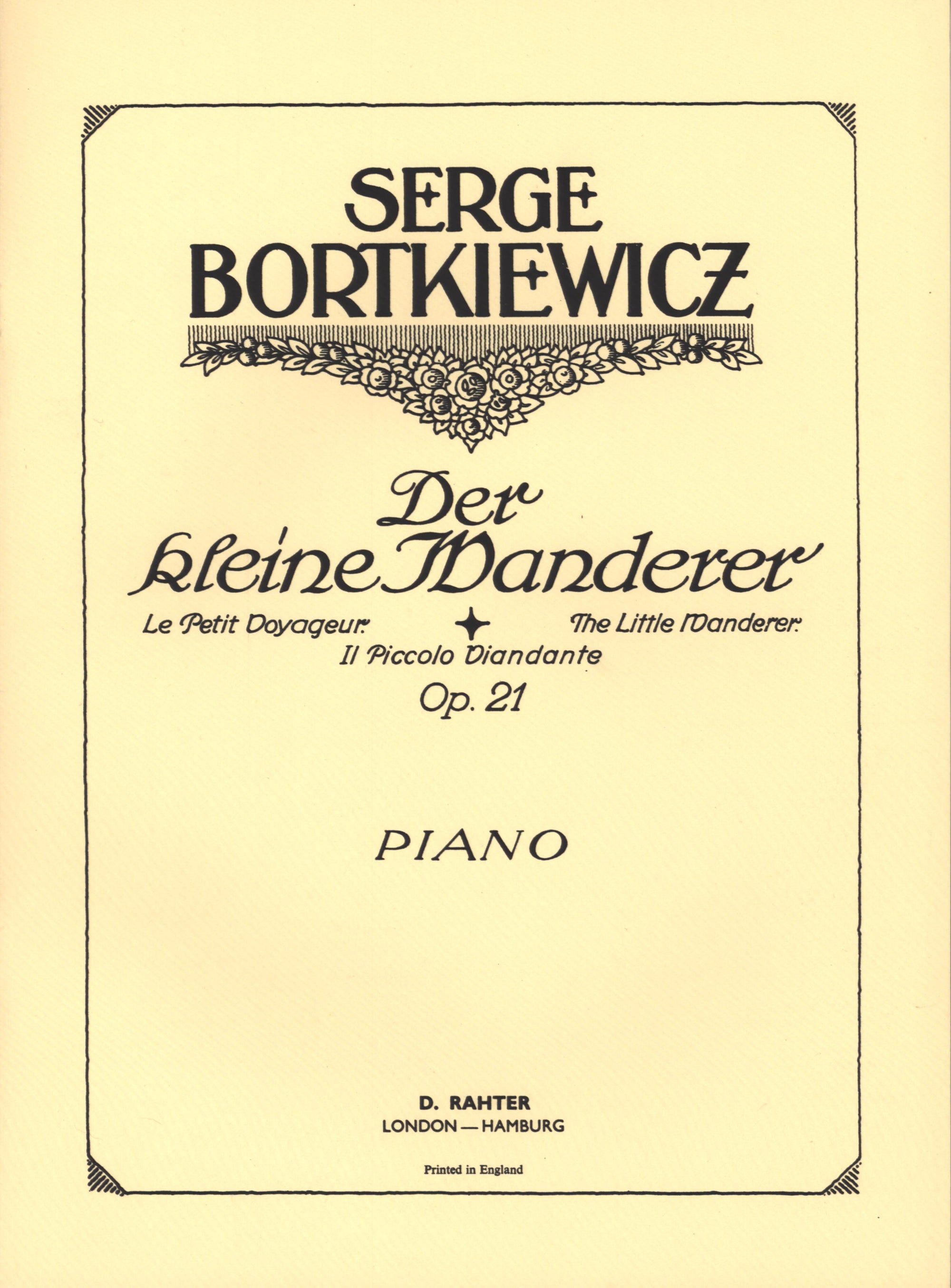 Bortkiewicz: The Little Wanderer, Op. 21