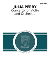 Perry: Violin Concerto