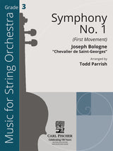 Saint-Georges: 1st Movement from Symphony in G Major, Op. 11, No. 1 (arr. for string orchestra)