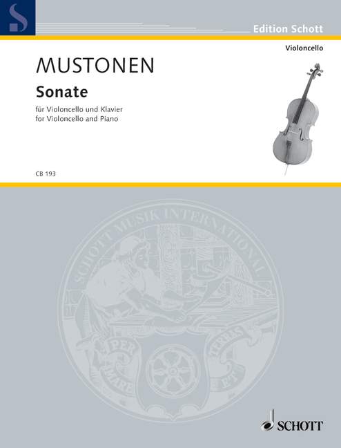Mustonen: Cello Sonata