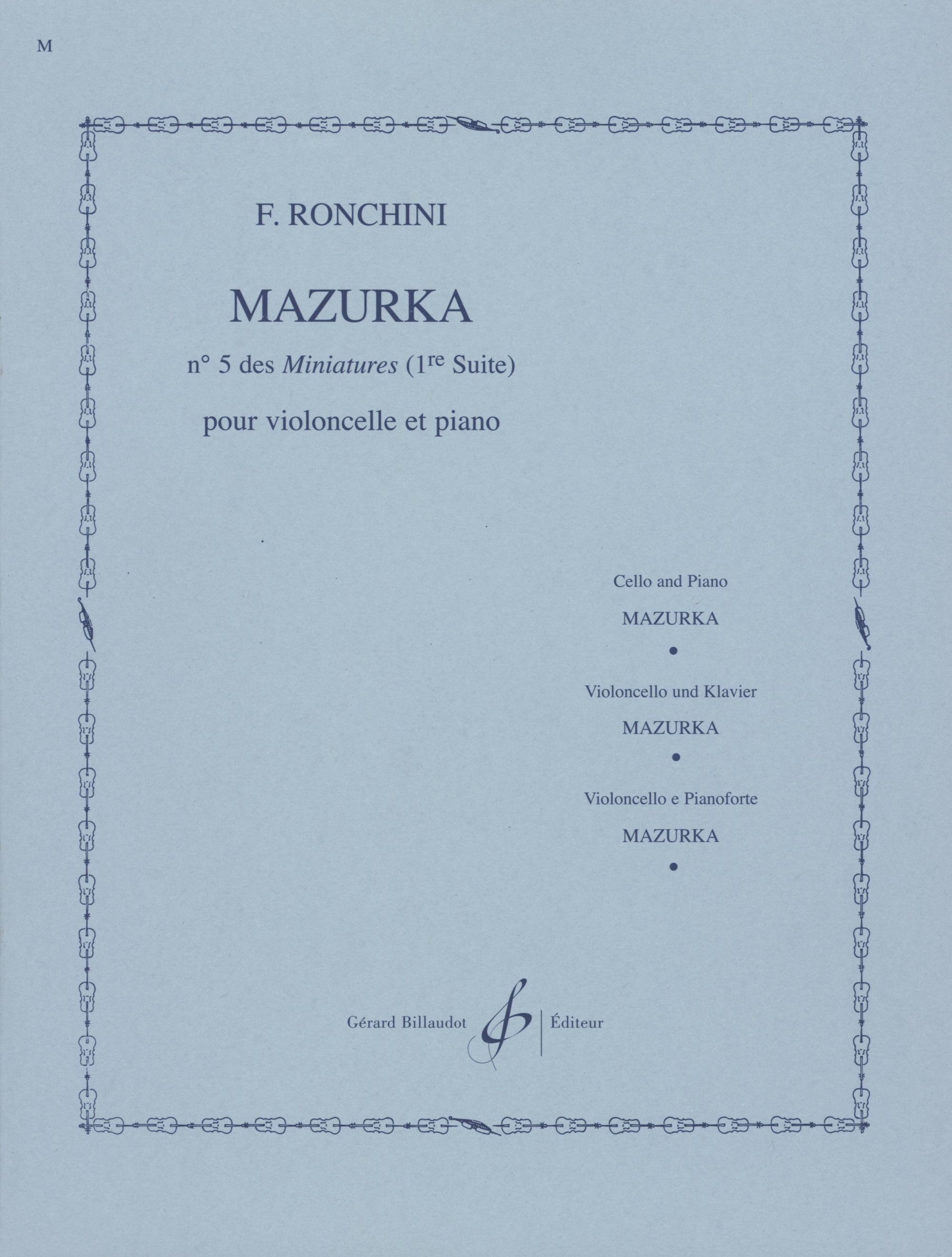 Ronchini: Mazurka