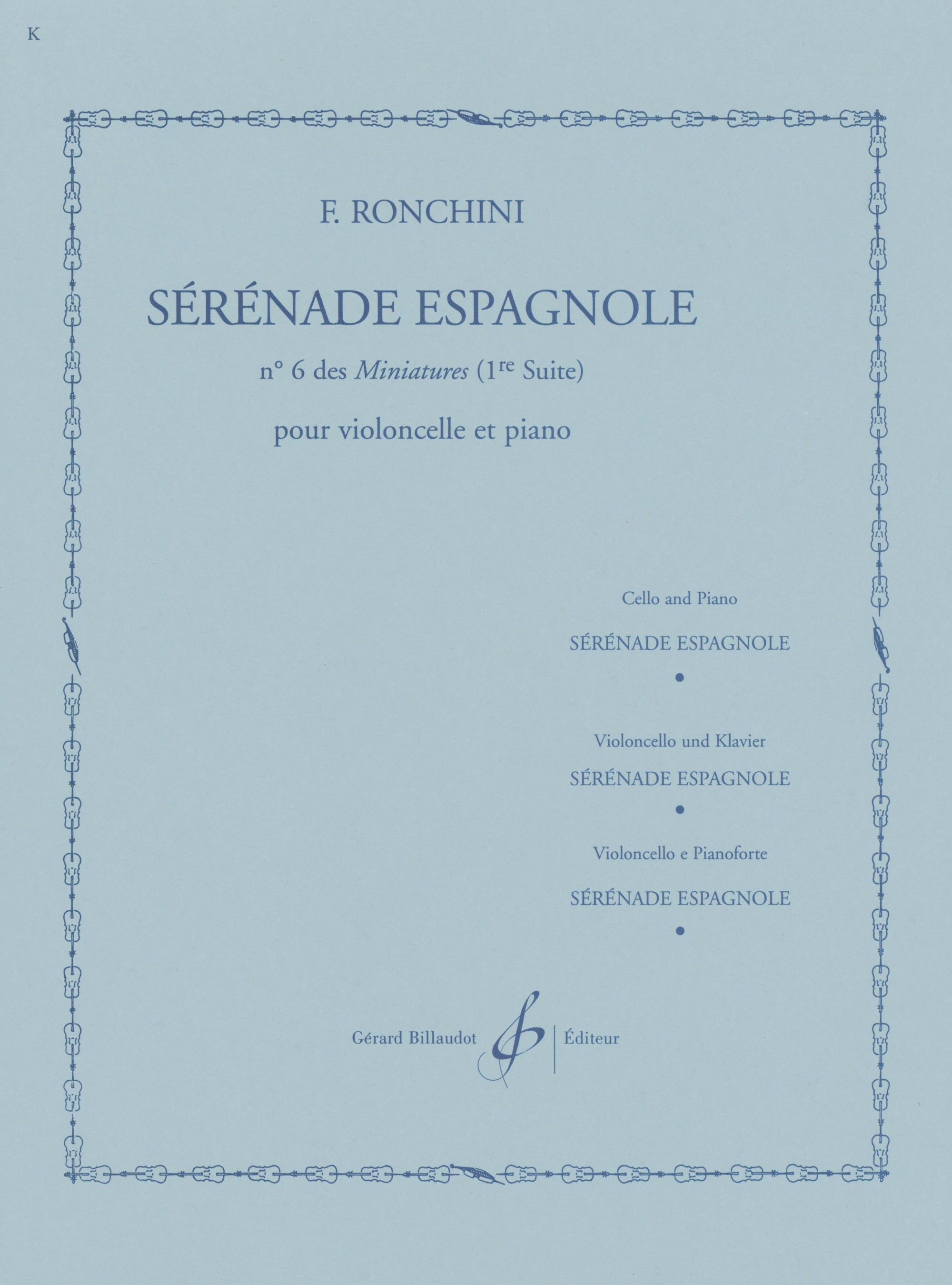 Ronchini: Sérénade Espagnole