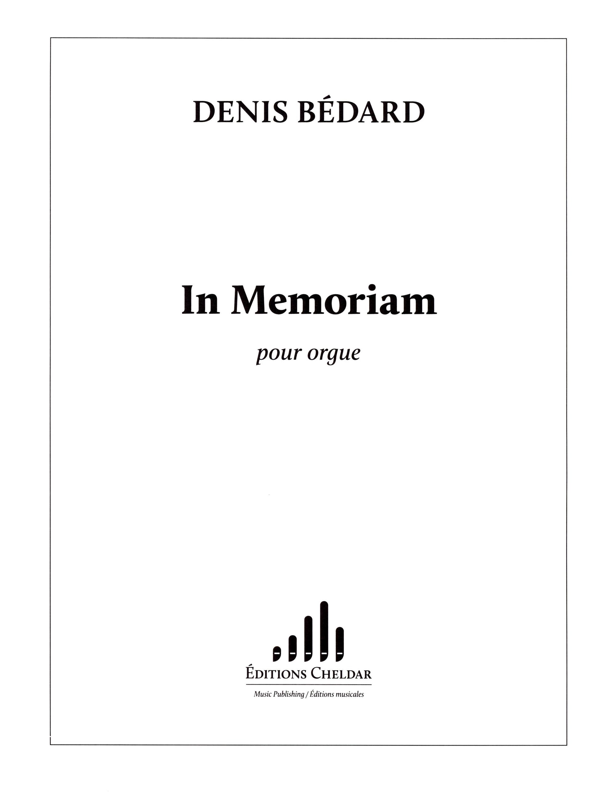 Bédard: In Memoriam