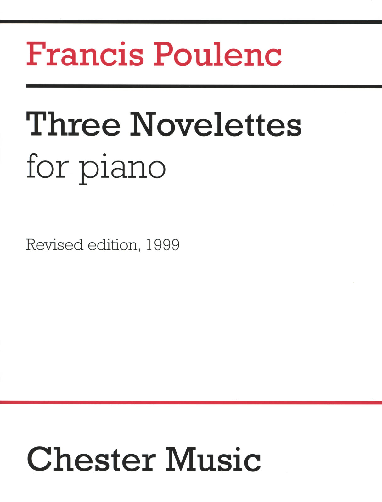 Poulenc: Three Novelettes, FP 47