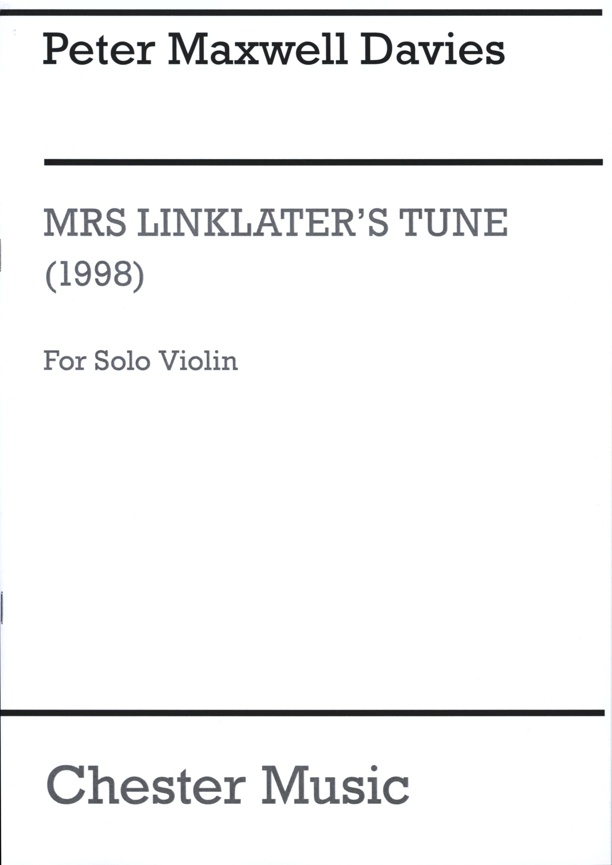 Davies: Mrs. Linklater's Tune