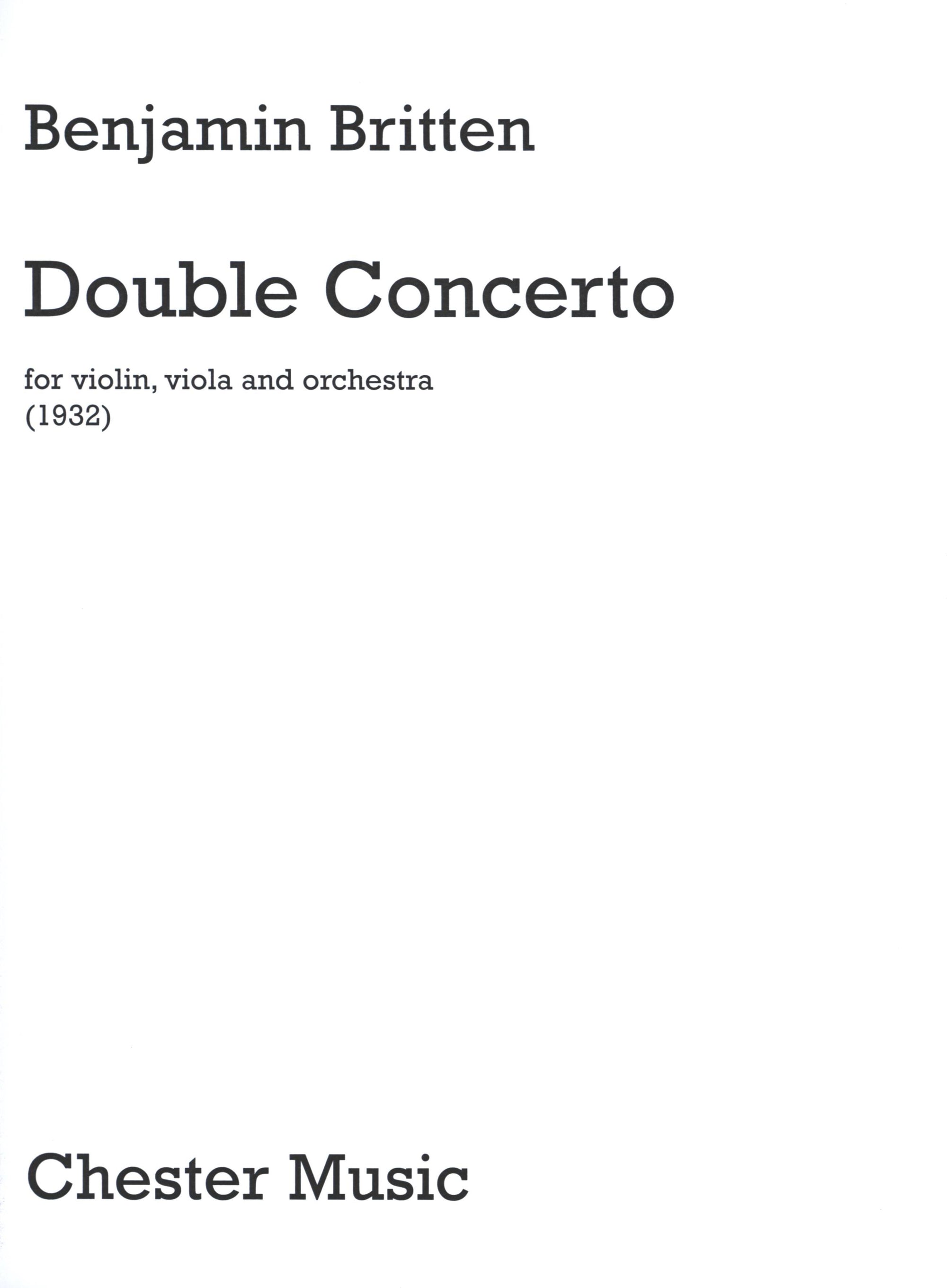 Britten: Double Concerto for Violin and Viola