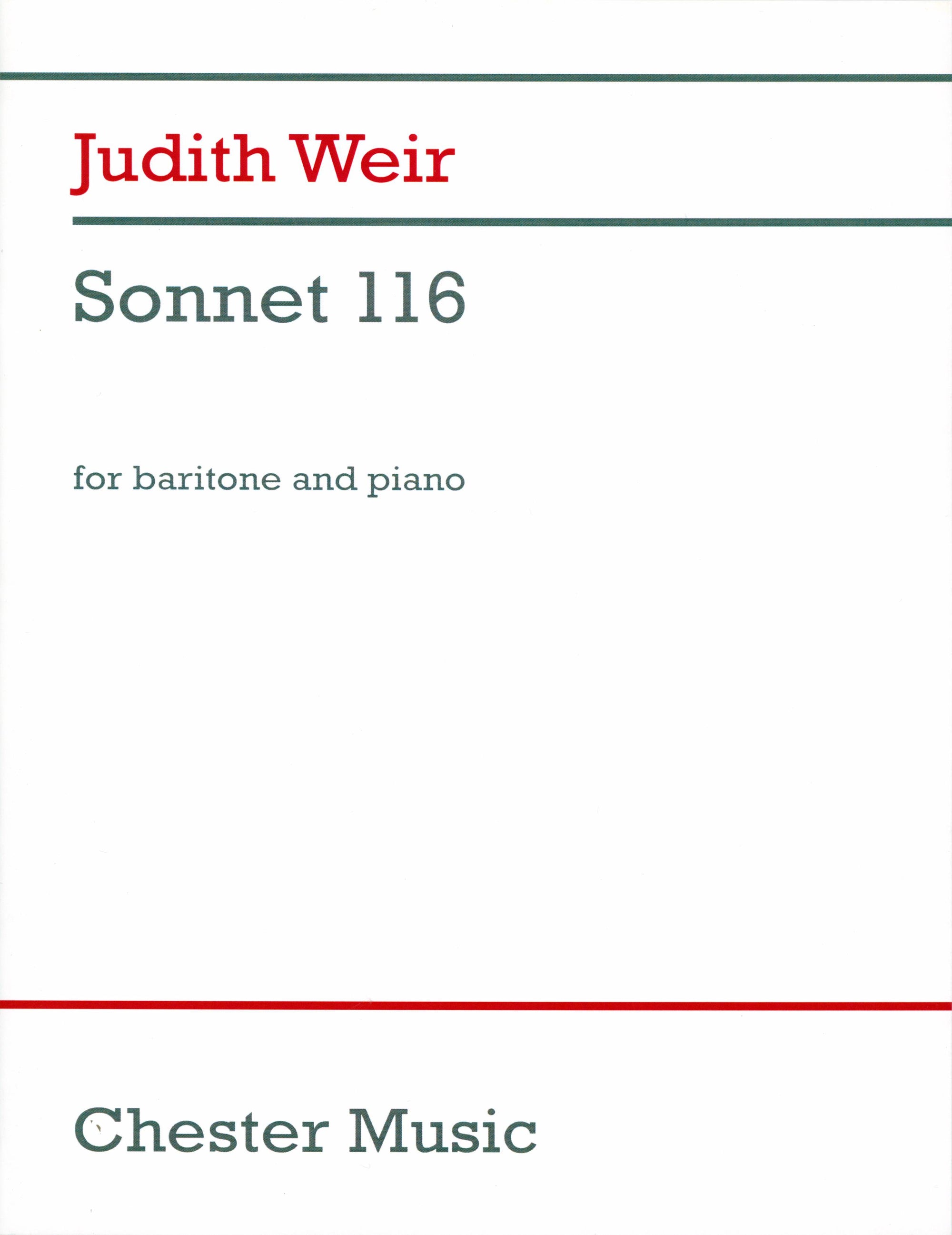 Weir: Sonnet 116
