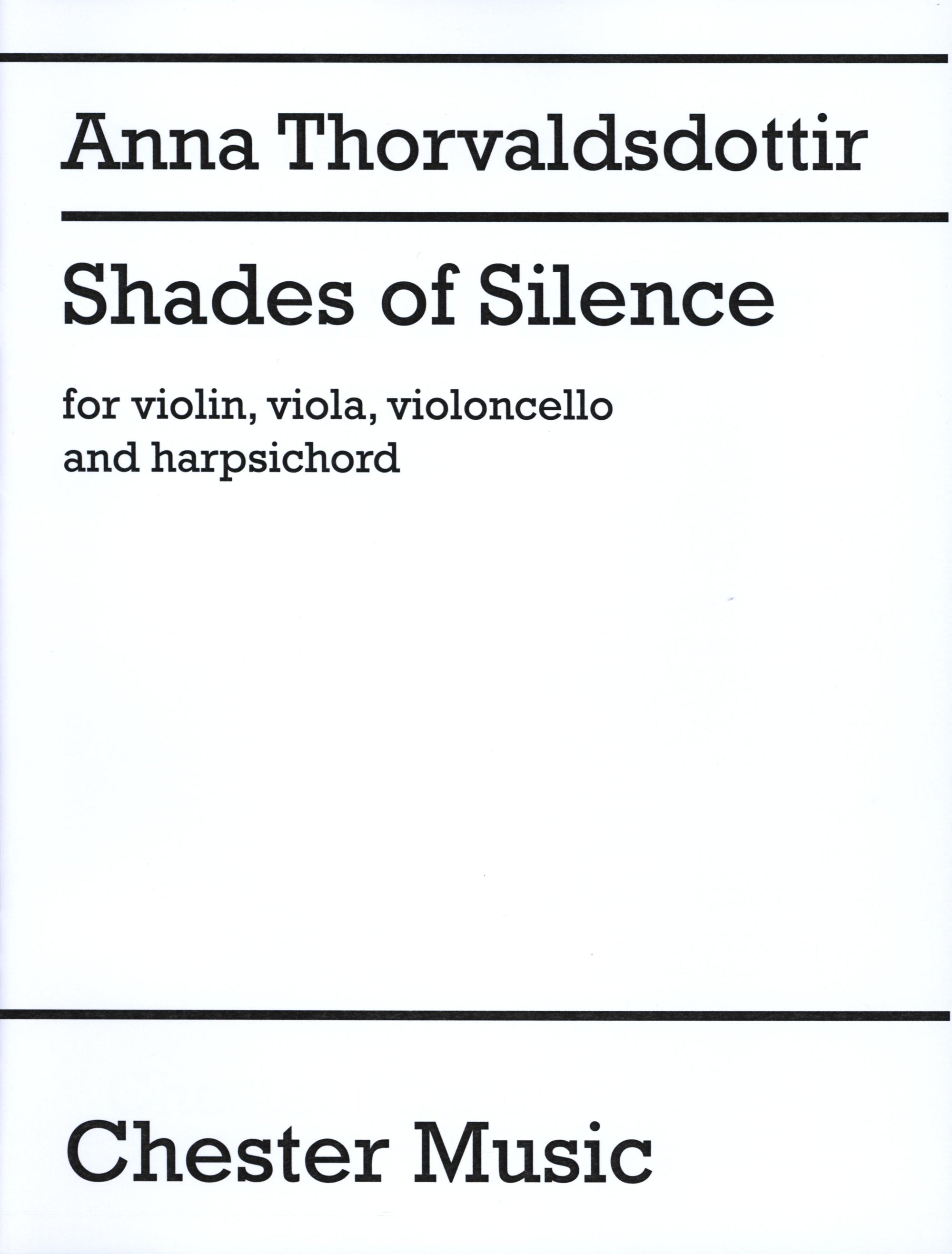 Thorvaldsdottir: Shades of Silence