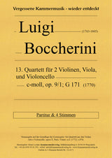 Boccherini: String Quartet in C Minor, G 171, Op. 9, No. 1
