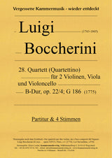 Boccherini: String Quartet in B-flat Major, G 186, Op. 22, No. 4