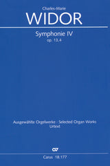 Widor: Symphonie IV, Op. 13, No. 4