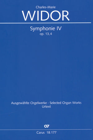 Widor: Symphonie IV, Op. 13, No. 4