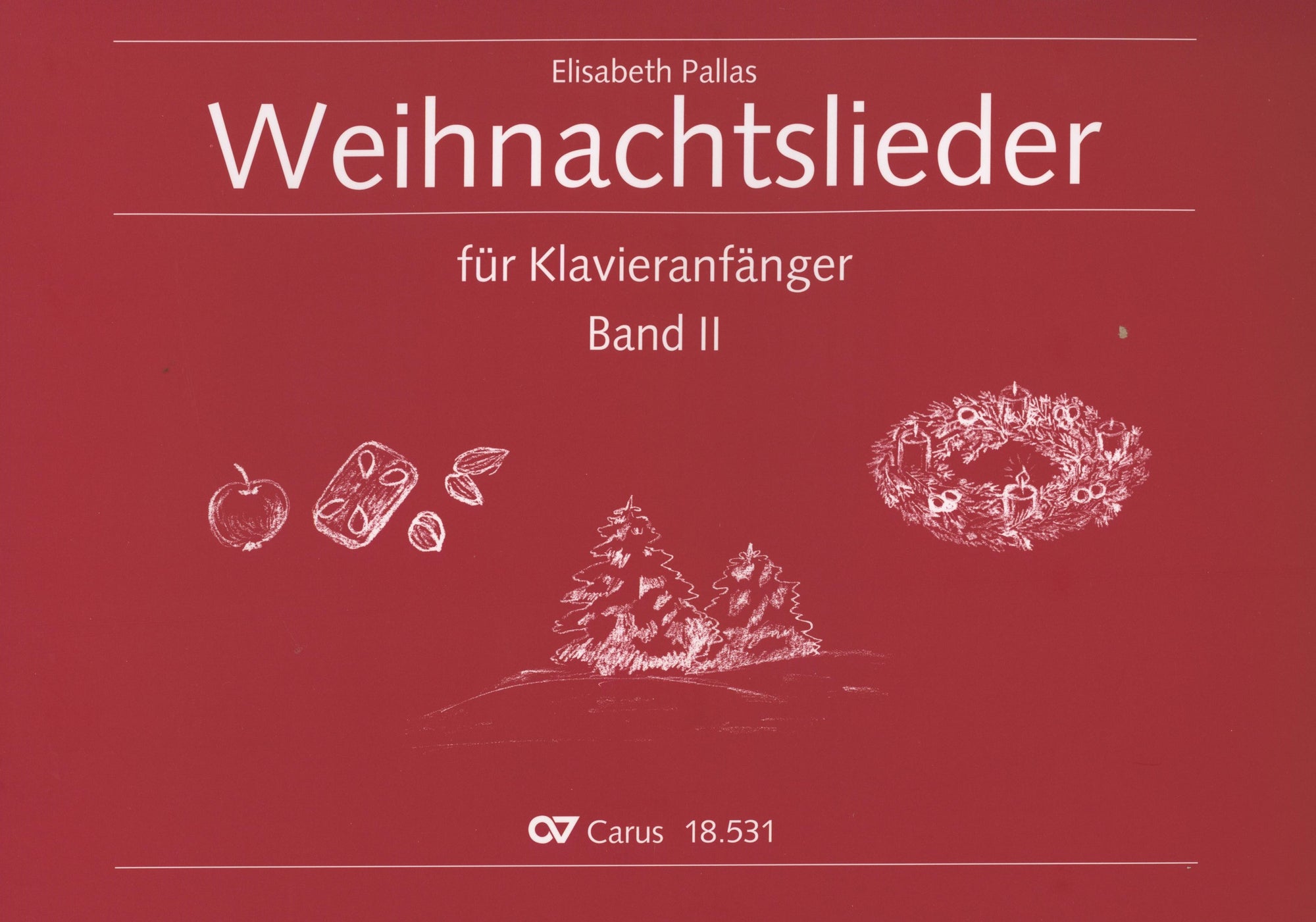 Christmas Carols for Piano Beginners - Volume II