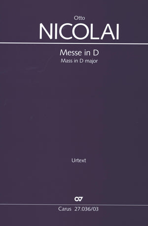 Nicolai: Mass in D Major