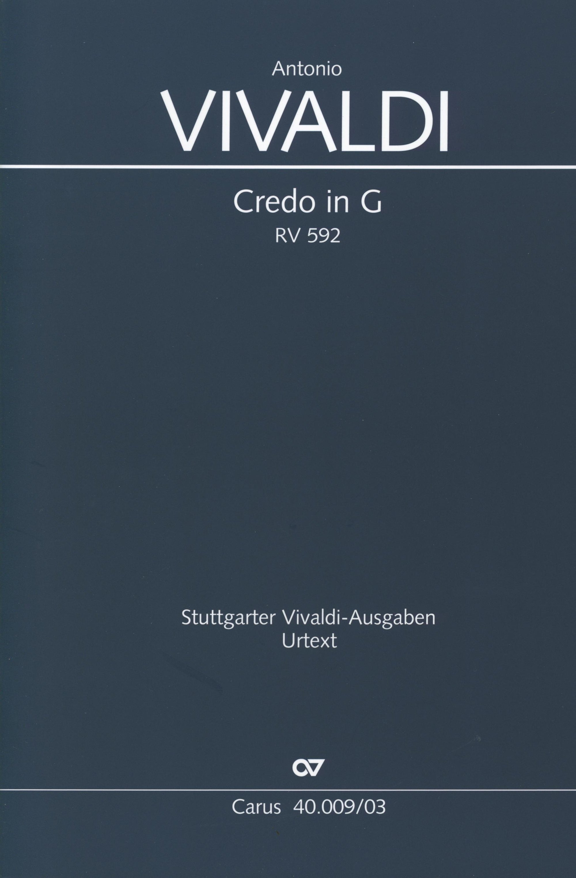 Vivaldi: Credo, RV 592
