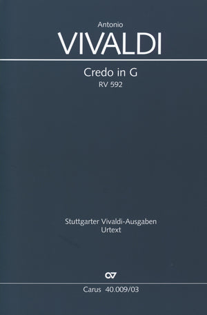 Vivaldi: Credo, RV 592