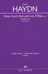Haydn: Missa Sancti Bernardi von Offida, Hob. XXII:10