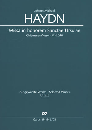M. Haydn: Missa in honorem Sanctae Ursulae, MH 546