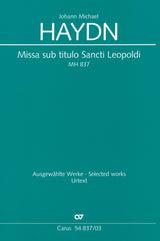M. Haydn: Missa sub titulo Sancti Leopoldi, MH 837
