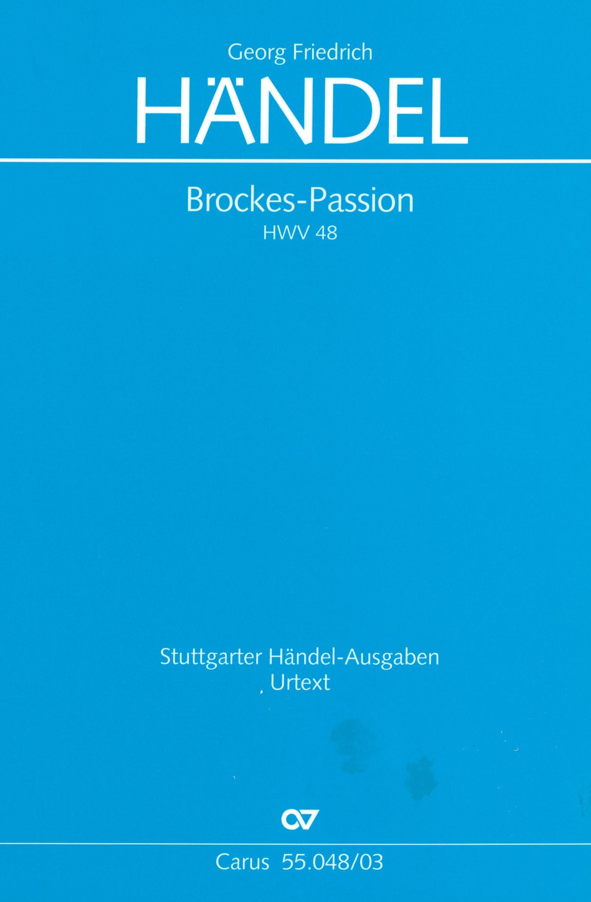 Handel: Brockes-Passion, HWV 48