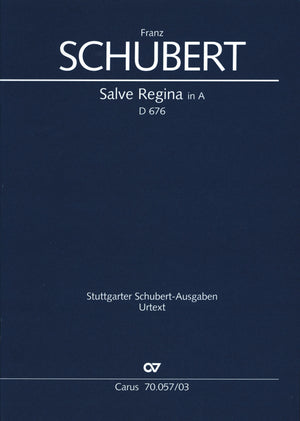 Schubert: Salve Regina in A Major, D 676