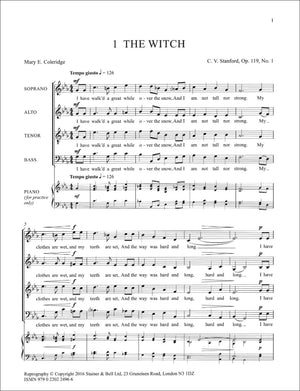 Stanford: 8 Partsongs, Op. 119