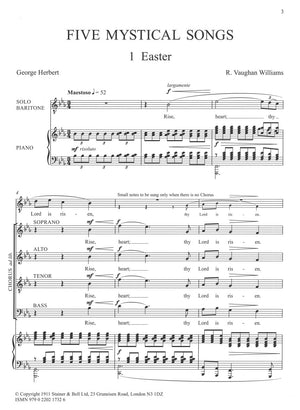 Vaughan Williams: 5 Mystical Songs