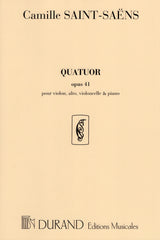 Saint-Saëns: Piano Quartet, Op. 41