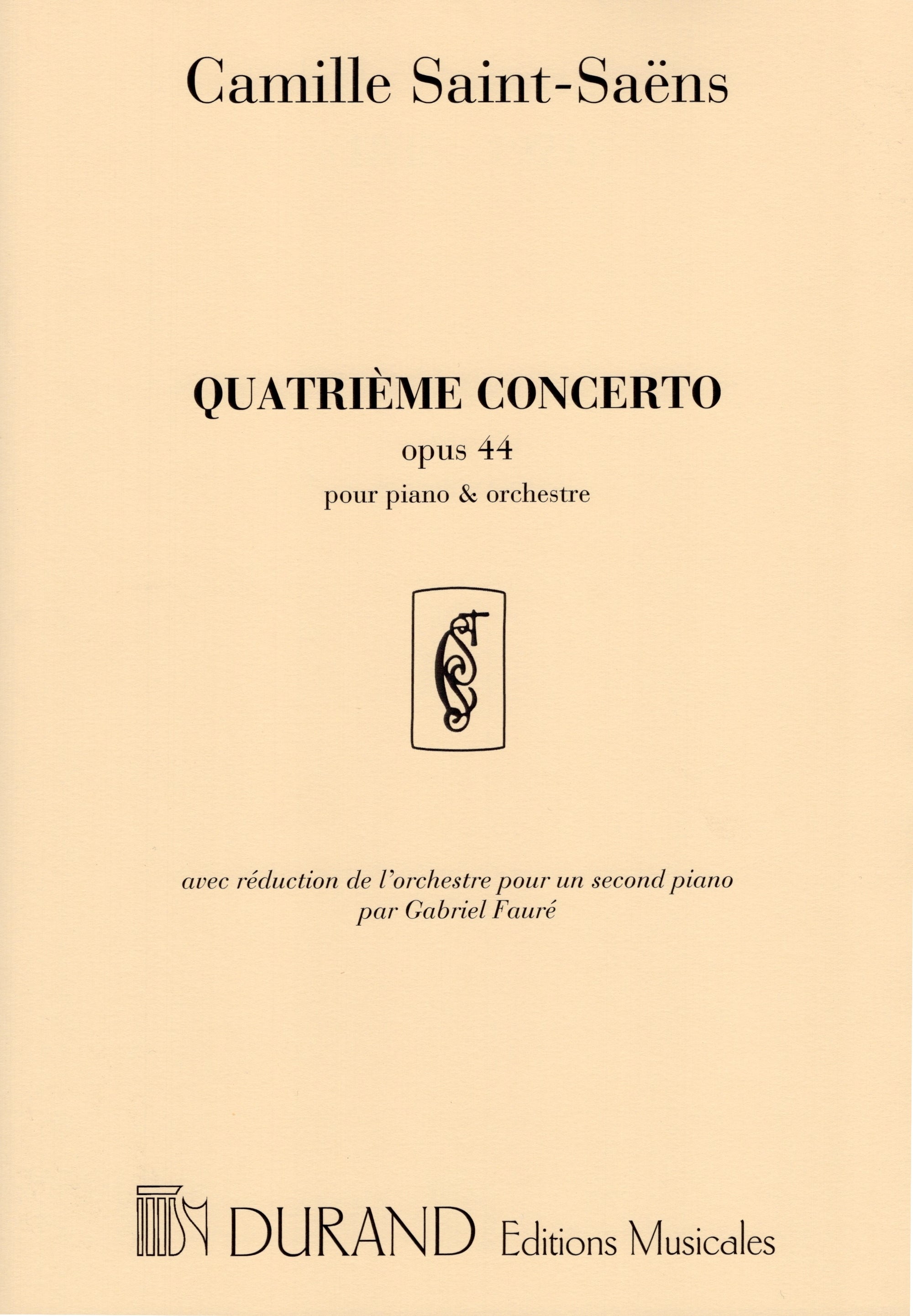 Saint-Saëns: Piano Concerto No. 4, Op. 44