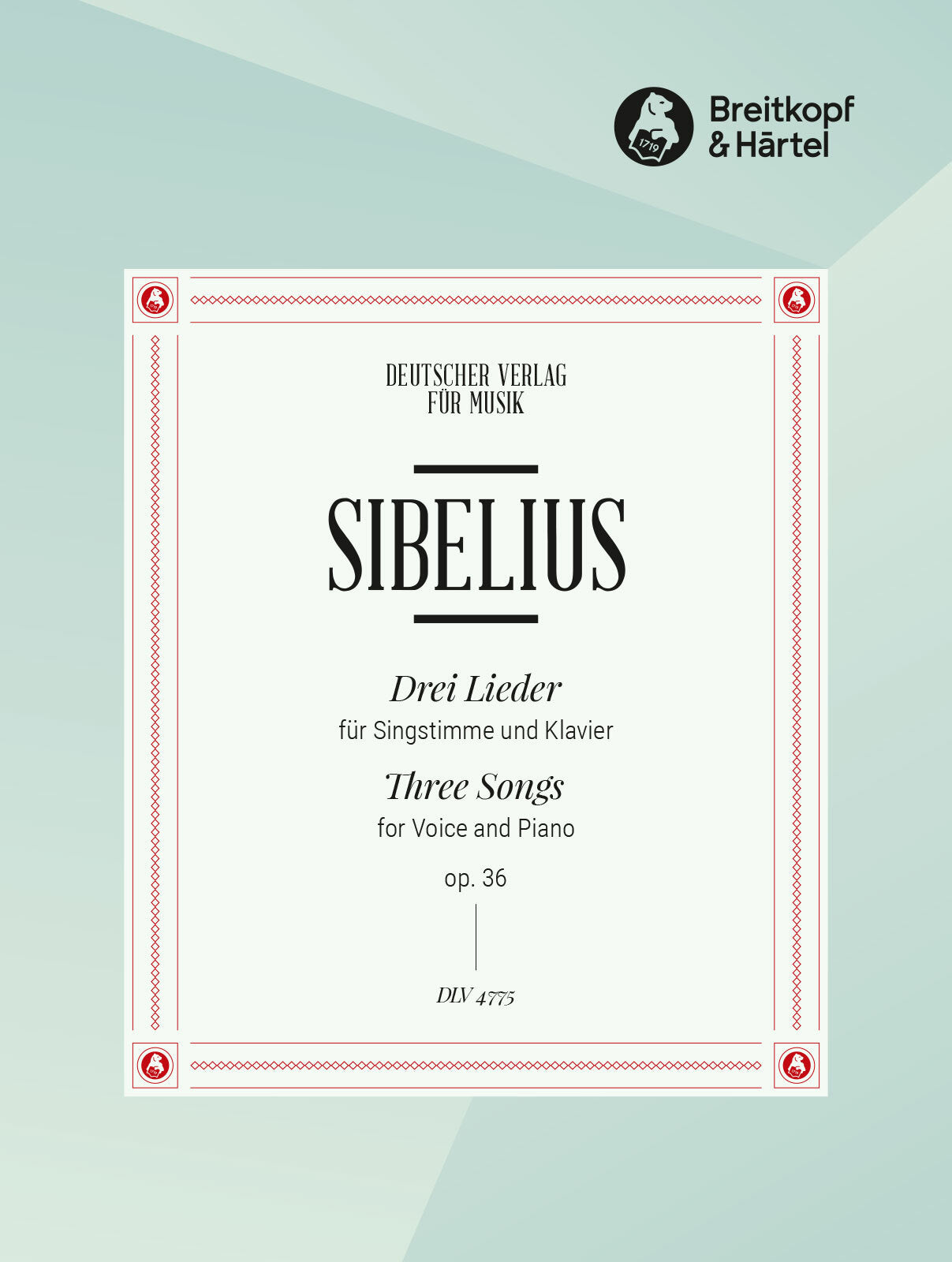 Sibelius: 3 Songs from Op. 36