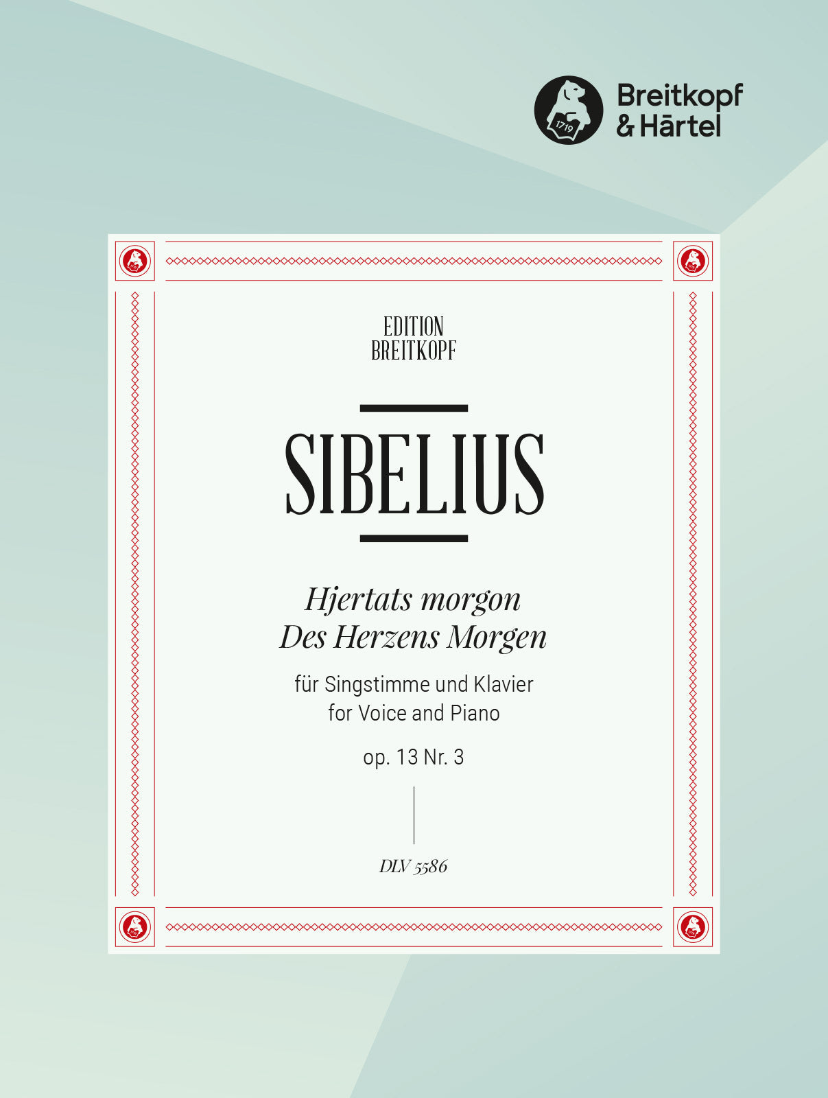 Sibelius: Hjertats morgon, Op. 13, No. 3