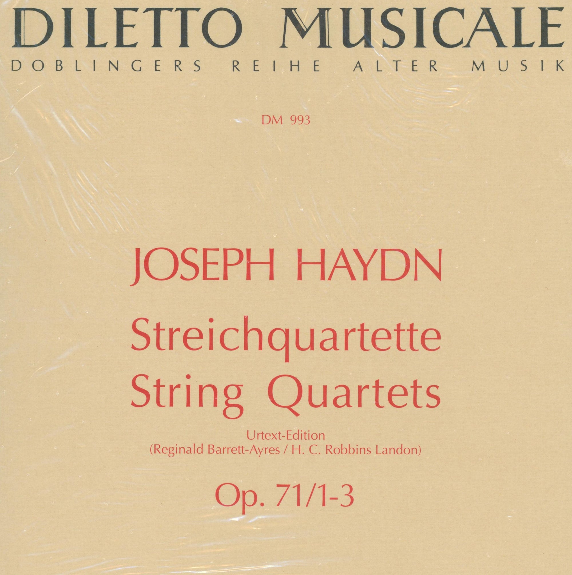 Haydn: String Quartets, Op. 71, Hob. III:69-71