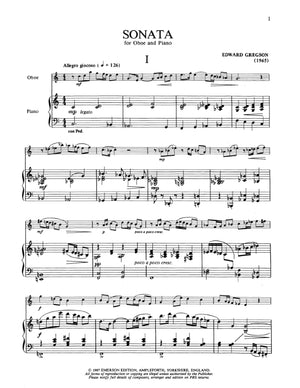Gregson: Oboe Sonata