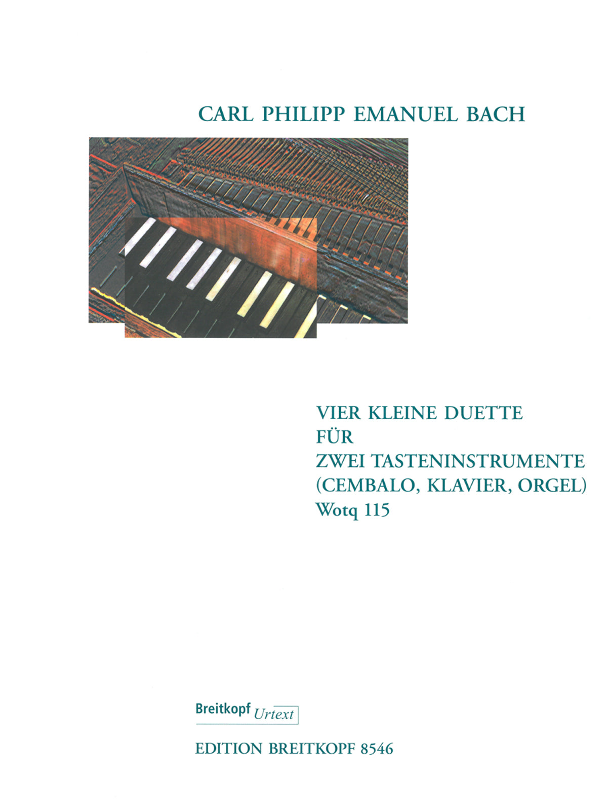C.P.E. Bach: 4 Small Duets for 2 Keyboard Instruments, Wq. 115