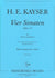 Kayser: 4 Sonatas, Op. 33 - Volume 1 (Nos. 1 & 2)