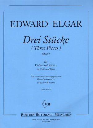 Elgar: Three Pieces, Op. 4