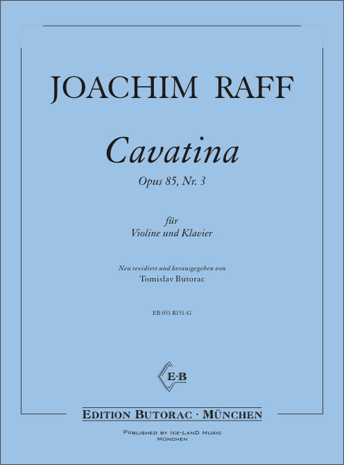 Raff: Cavatina, Op. 85, No. 3
